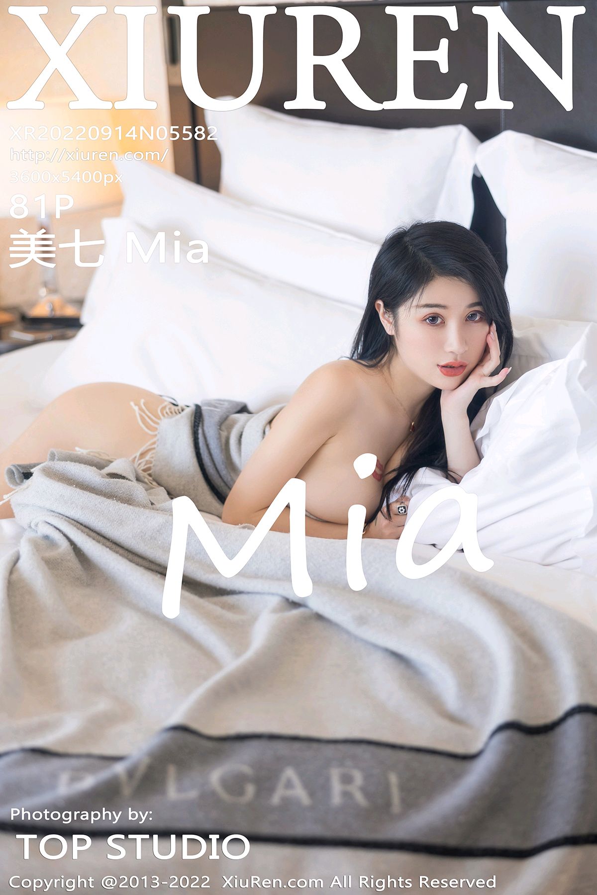 【XiuRen秀人网】 2022.09.14 No.5582 美七 Mia 【81+1P】-【丽人丝语】