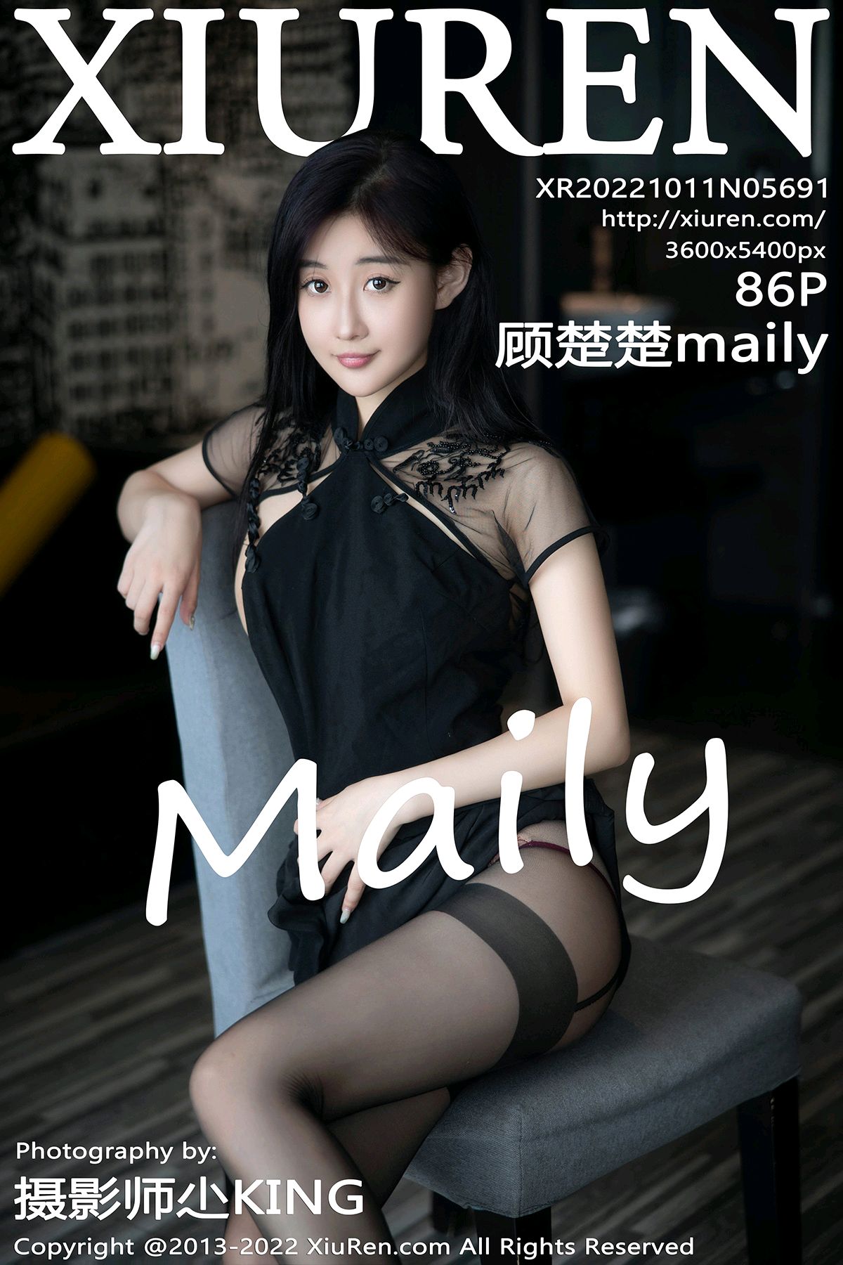 【XiuRen秀人网】 2022.10.11 No.5691 顾楚楚maily 【86+1P】-【丽人丝语】