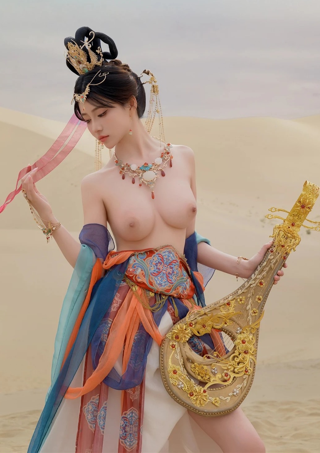 ♈ 年年Nnian – 飞天【394MB-63photos】 – 4KHD【丽人丝语】