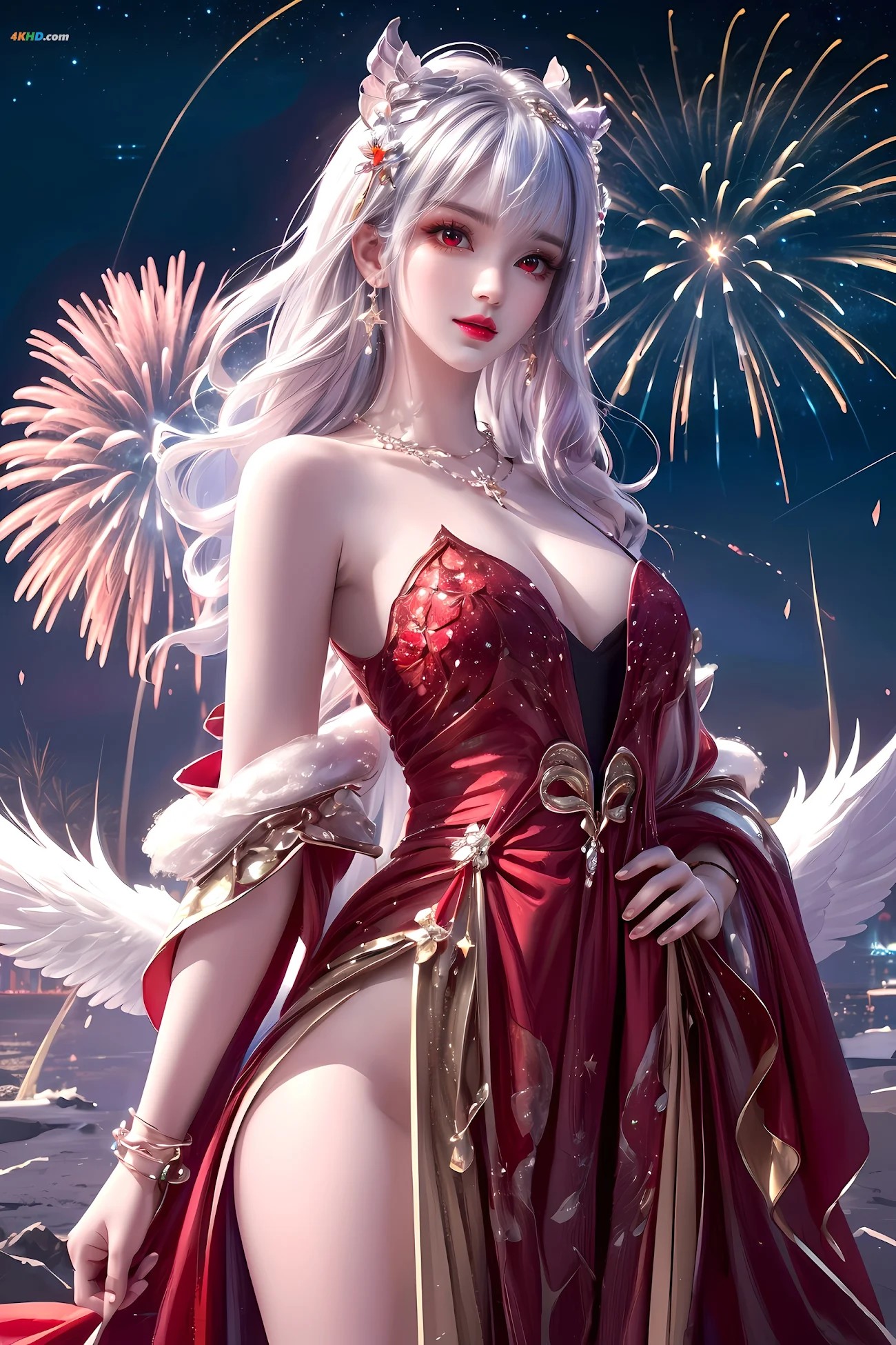 ♈ 【AI Generated】 kuzan – 完美世界-太阴玉兔【135MB-61photos】 – 4KHD【丽人丝语】